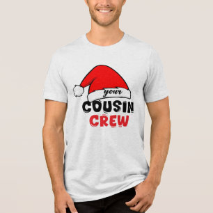 T-shirt En Tri-matière Noël à l'équipage Cousin