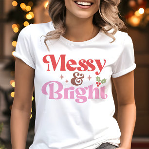 T-shirt En Tri-matière Noël drôle et lumineux désordonné
