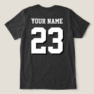 T-shirt En Tri-matière Nom personnalisé et numéro Jersey Sports