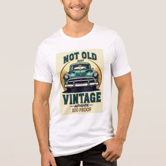 T-shirt En Tri-matière Not Old Just Vintage - Classic 1950s Voiture Shirt