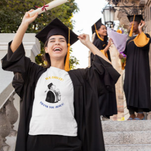T-shirt En Tri-matière Nous l'avons fait ! Merci Jésus ! Remise de diplôm