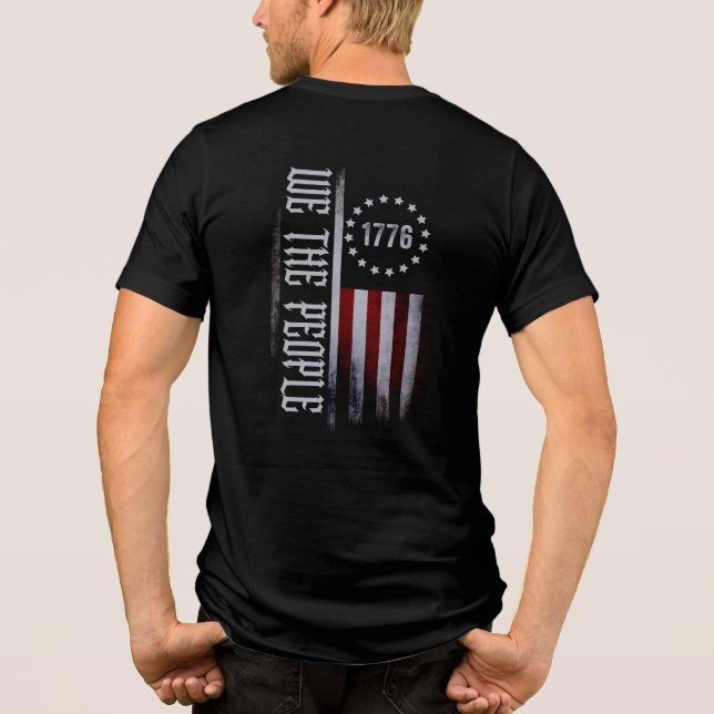 T-shirt En Tri-matière Nous Le Peuple 1776 (Verso)