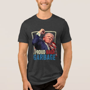 T-shirt En Tri-matière Nous Ne Sommes Pas Des Ordures Voter Trump Pour Le