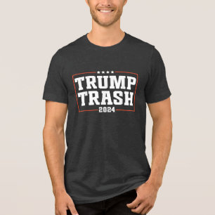 T-shirt En Tri-matière Nous ne sommes pas des ordures VoteTrump 2024 part