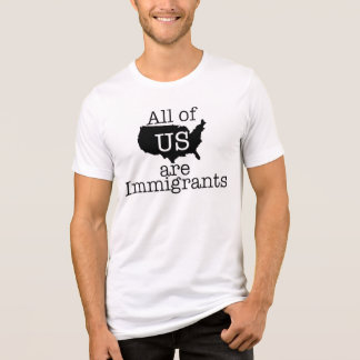 T-shirt En Tri-matière Nous sommes tous des immigrants