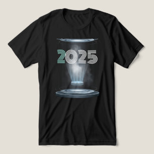 T-shirt En Tri-matière "Nouvel An 2025 Bella Canvas Mens Black Tshirt"