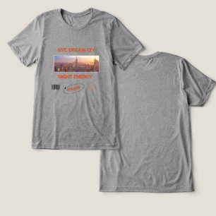 T-shirt En Tri-matière NYC énergie de nuit new york