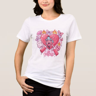 T-shirt En Tri-matière Obsédé coeur 💔 🔥