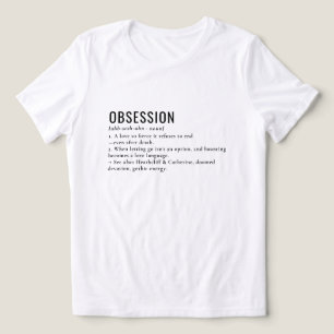 T-shirt En Tri-matière Obsession Littéraire Gothique Définition Tee
