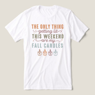 T-shirt En Tri-matière Obtenir mes bougies automnales