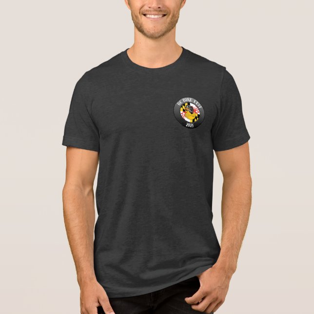 T-SHIRT  EN TRI-MATIÈRE OC 2025 (Recto)