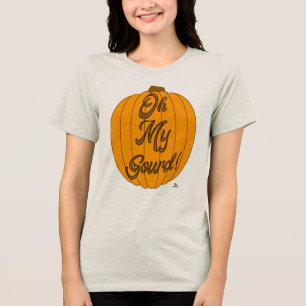 T-shirt En Tri-matière Oh My Gourd Fall Citrouille Art Slogan