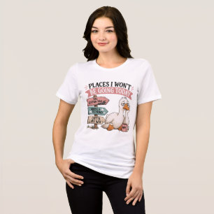 T-shirt En Tri-matière Oie drôle sarcastique fatiguée