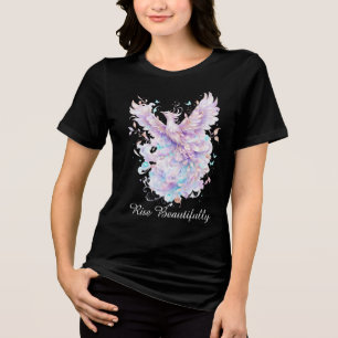 T-shirt En Tri-matière Oiseau Phénix Pastel