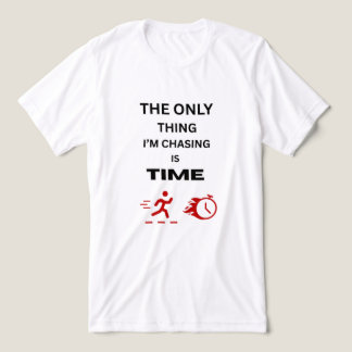 T-shirt En Tri-matière ONLY CHASING TIME Homme Blanc rouge Graphique
