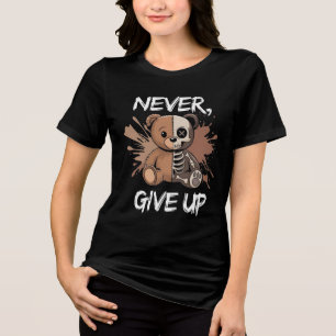 T-shirt En Tri-matière Ours de squelette mignon