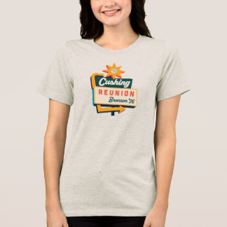 T-shirt En Tri-matière Panneau routier de la réunion de Cushing - Sombre
