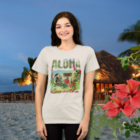 Paradis Tropical Aloha Personnalisé Double Face