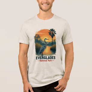 T-shirt En Tri-matière Parc national Vintage des Everglades