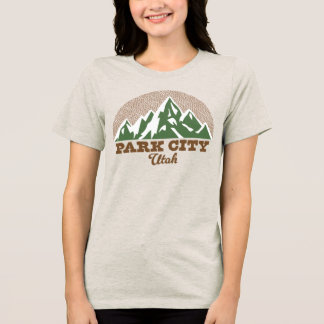 T-shirt En Tri-matière Park City Utah Mountain