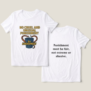 T-shirt En Tri-matière Pas de châtiment cruel et inhabituel — 8ème amende