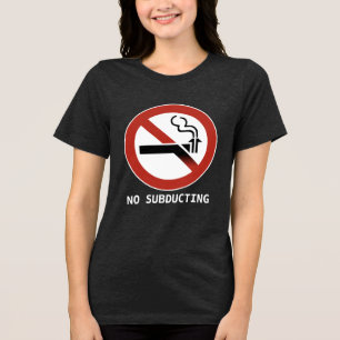T-shirt En Tri-matière Pas de subduction de logo
