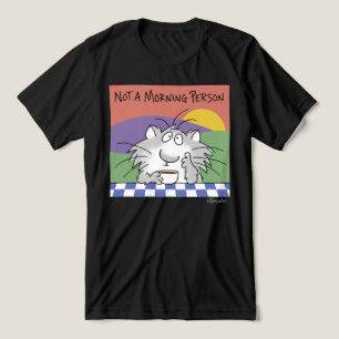 T-shirt En Tri-matière PAS UN MATIN par Sandra Boynton