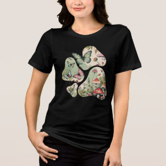 T-shirt En Tri-matière Pastel Botanical Cottagecore Aesthetic Tee