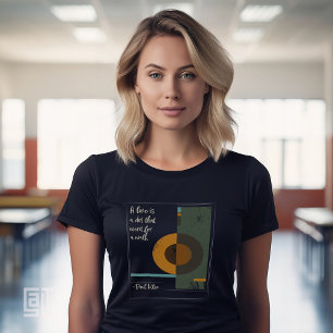 T-shirt En Tri-matière Paul Klee Artiste Éducation Sel Inspiré