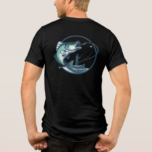 T-shirt En Tri-matière Pêche - « The Reel Deal » Pêcheur 