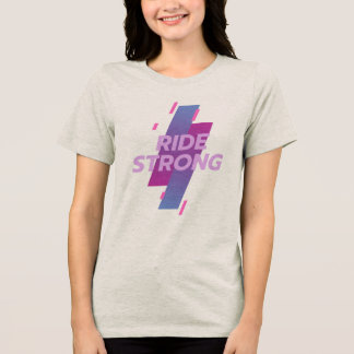 T-shirt En Tri-matière Pédalez Fort : Cours de Spin et Cyclisme en Salle