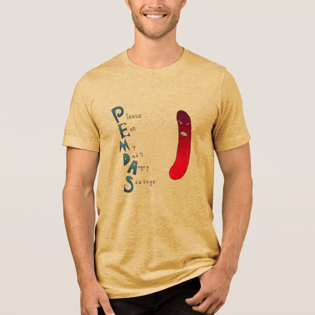 T-shirt En Tri-matière PEMDAs (Recto)