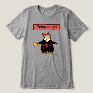 T-shirt En Tri-matière PENGUININJA penguin ninja par Sandra Boynton T-Shi