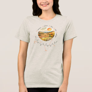 T-shirt En Tri-matière peptide NIKKI, Harvest Moon 10, texte personnalisé
