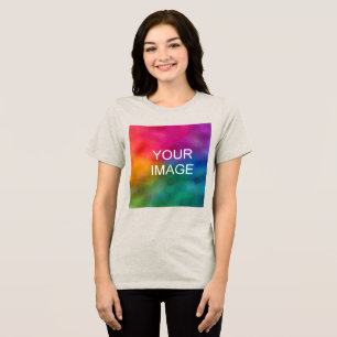 T-shirt En Tri-matière Personnalisé Ajouter Télécharger votre propre phot