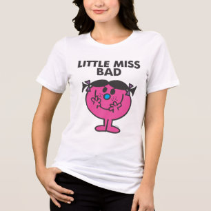 T-shirt En Tri-matière Petit sourire mauvais de Mlle Bad