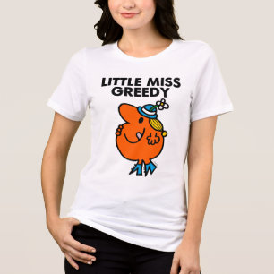 T-shirt En Tri-matière Petite Miss Greedy Lique Ses Lèvres