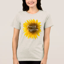 Photo de tournesol réel Champ Fleurs sont bonheur