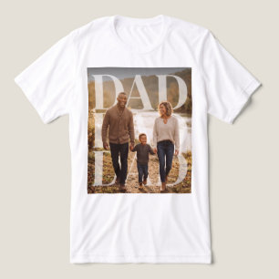 T-shirt En Tri-matière PhotoPop Papa Photo de famille personnalisé