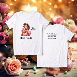 T-shirt En Tri-matière Pin-up Girl Baker Theme Doughnut