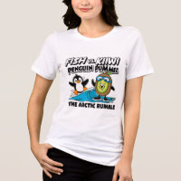Pingouin drôle et kiwi