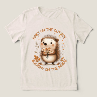 T-shirt En Tri-matière Piquant à l'extérieur, moelleux à l'intérieur !