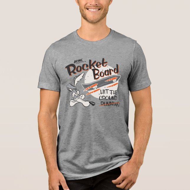 T-shirt En Tri-matière Planche fusée ACME de BILLY LE COYOTE™ (Recto)