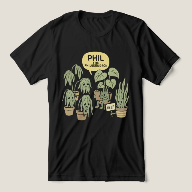 T-shirt En Tri-matière Plant Killer Support Group – Funny Houseplant (Design Recto)