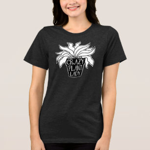 T-shirt En Tri-matière Plante folle Lady Poted Houseplant