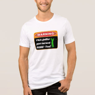 T-shirt En Tri-matière "Plutôt ! Chemise d'anniversaire de golf 40th" - F