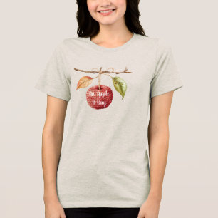 T-shirt En Tri-matière Pomme Rouge Quotidienne