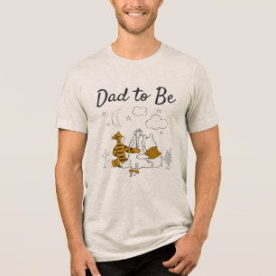 T-shirt En Tri-matière Pooh, Bourriquet & Tigger Baby Shower Lune & Éto