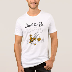 T-shirt En Tri-matière Pooh, Eeyore & Tigger   Baby shower Lune et étoile