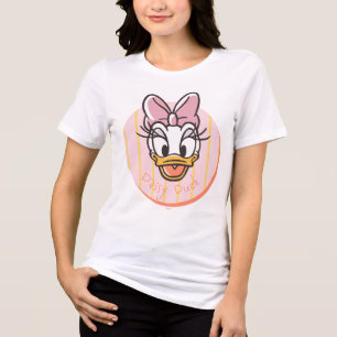 T-shirt En Tri-matière Portrait de Daisy Duck Douce et Ensoleillée
